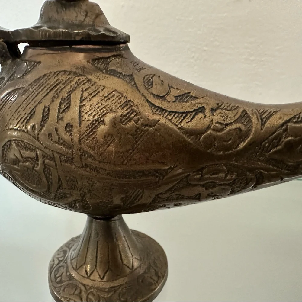 Brass Oil Lamp